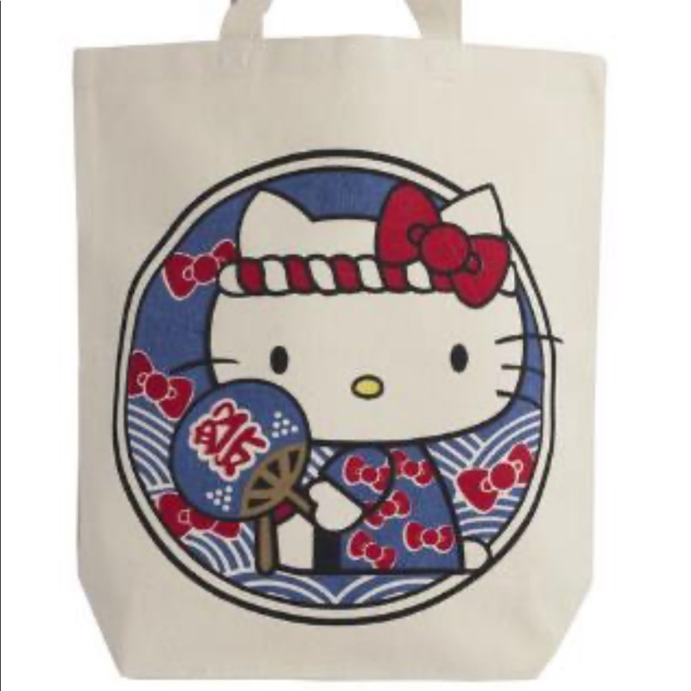 Hello kitty Omatsuri Canvas Tote